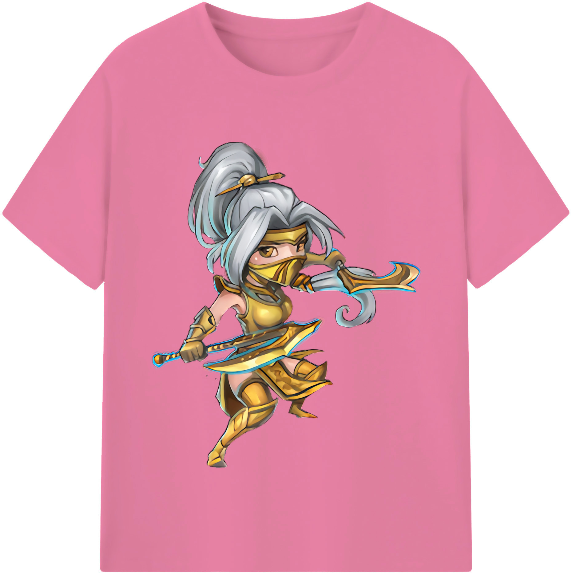 リーグ・オブ・レジェンド League of Legends LOL 綿100％半袖Tシャツ（フロントプリント）
